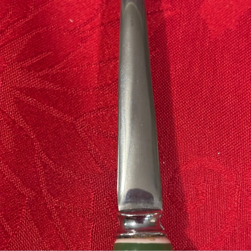 Spode Christmas Tree Slotted Spoon - Picture 3 of 6
